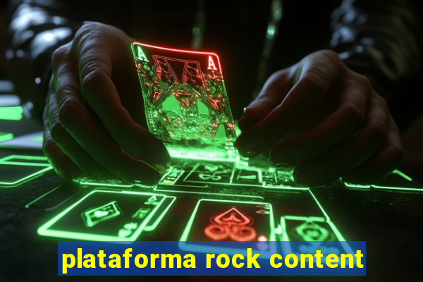 plataforma rock content